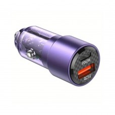 Автомобильное зарядное устройство Borofone BZ20A USB 65W Фиолетовый