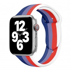 Ремешок для Apple Watch 42/44мм силиконовый Разноцветный