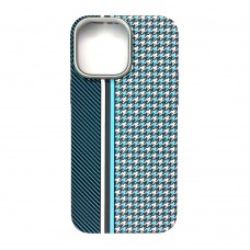 Чехол для iPhone 15 накладка LUXO LIFE+ MagSafe Белый/Серый/Голубой